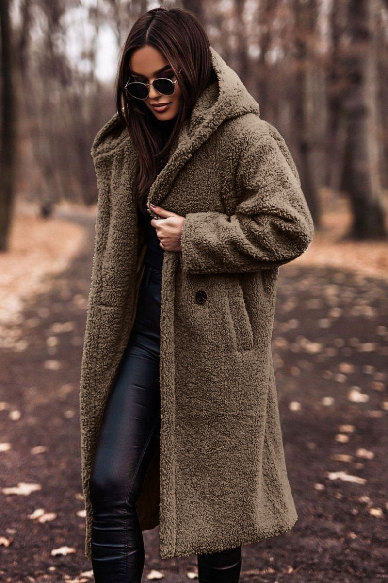 Manteau Teddy Chic Pour Femmes