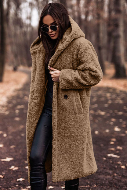Manteau Teddy Chic Pour Femmes