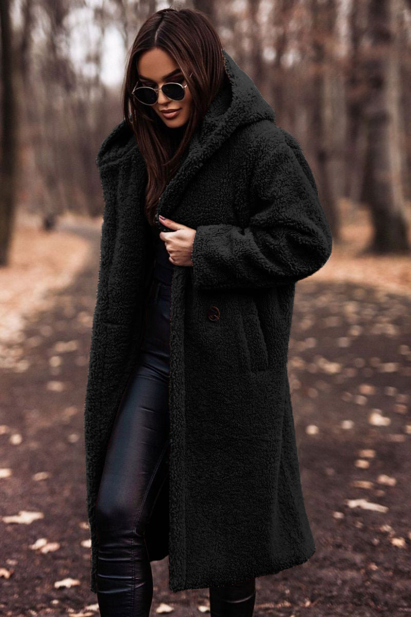 Manteau Teddy Chic Pour Femmes