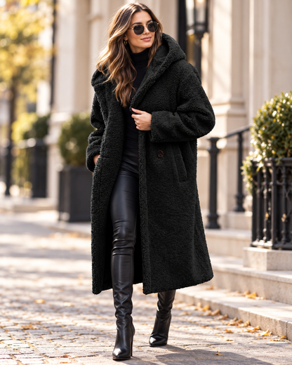 Manteau Teddy Chic Pour Femmes