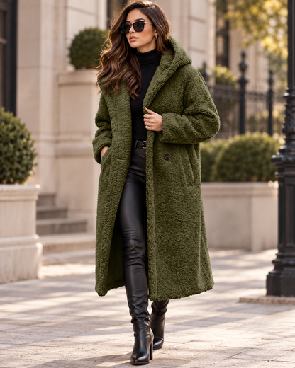 Manteau Teddy Chic Pour Femmes